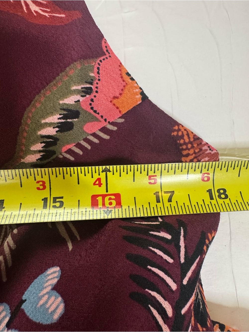 Maurices Burgundy Floral Maxi Dress Boho Cottagecore Slip Dress Whimsical M - Picture 14 of 16